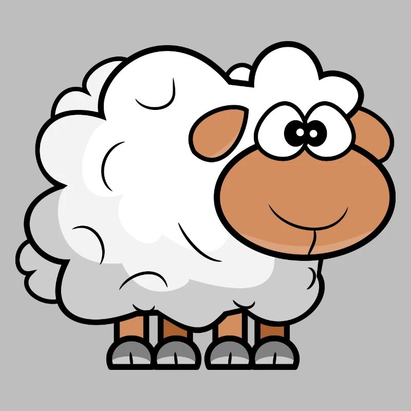 Cartoon Comic Sheep
