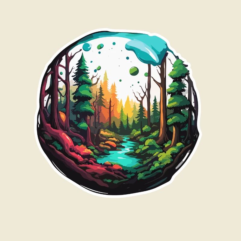 Forest / Wilderness / Nature / Trees / Green / Idyll