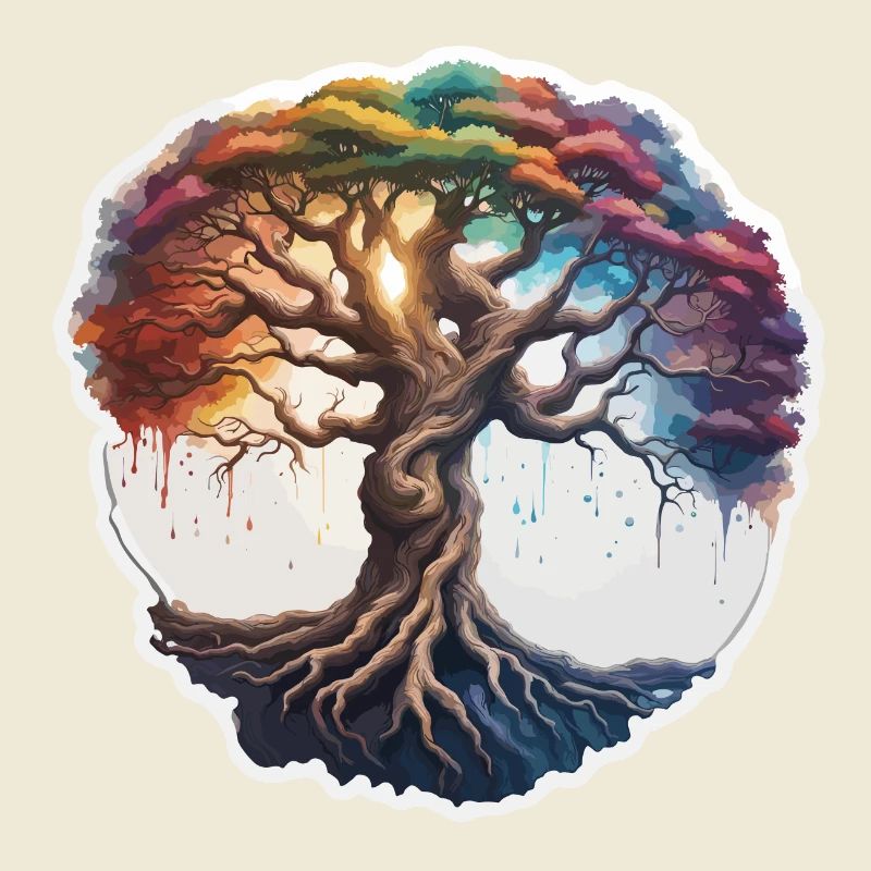 Tree / Nature / Earth / Bark / Roots / Leaves