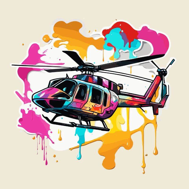 Helikopter / Hubschrauber / fliegen / Luftfahrt