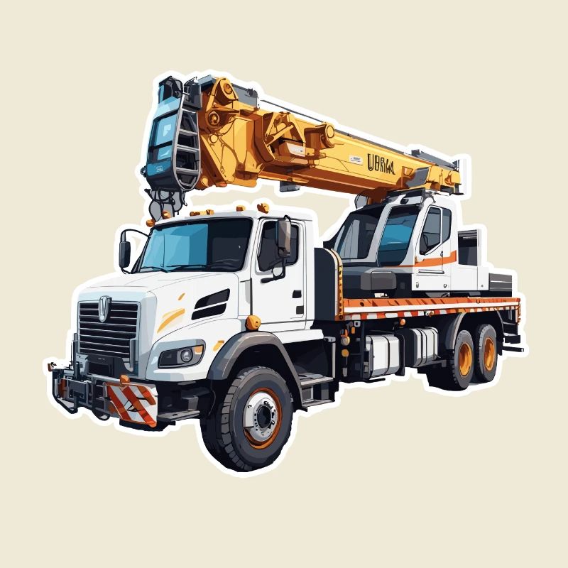 Crane / construction site / winch / crane system