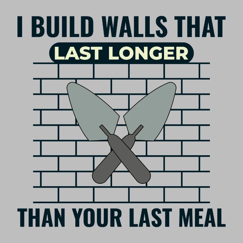 Bricklayer Masonry Construction Job Wall Builder