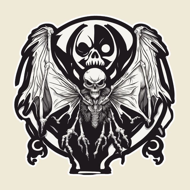 Mothman / Moth / Insect / Mythical Creature / Flutter