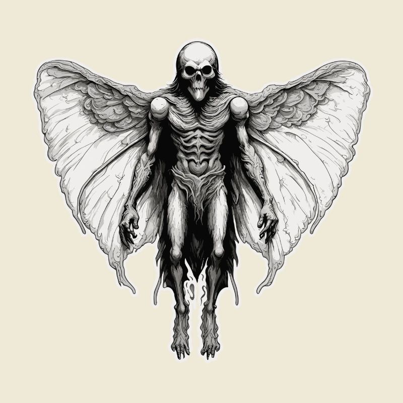 Mothman / Moth / Insect / Mythical Creature / Flutterer