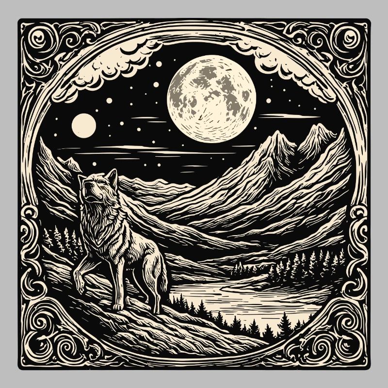 Wolf / Pack / Forest / Wild / Wildlife / Howl