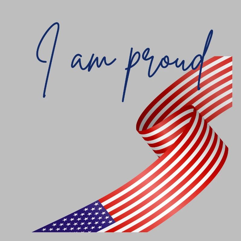 American Pride Wrapped Flag