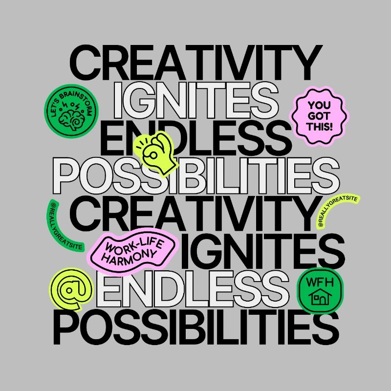 Creativity Ignites Endless Possibilities
