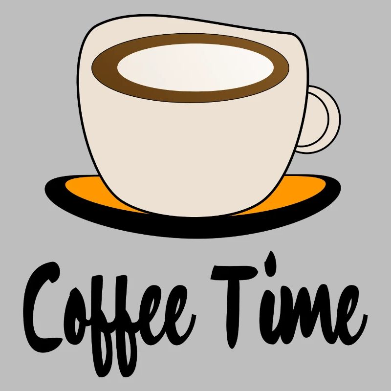 Illustration minimale de tasse à café