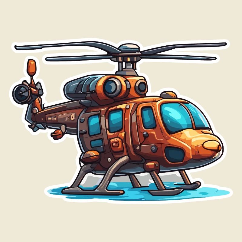Helicopter / Helicopter / Flying / Aviation