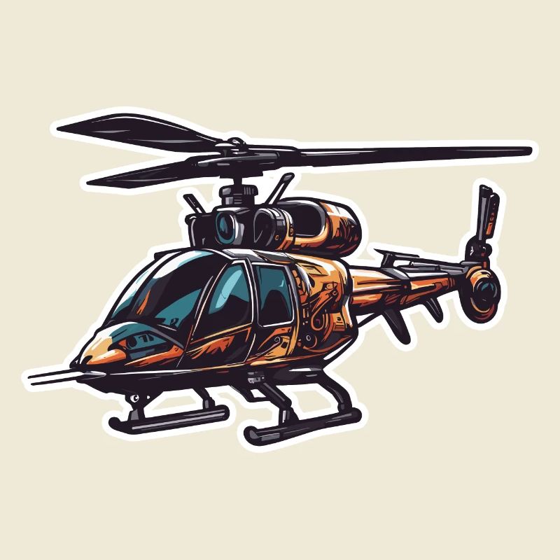 Helicopter / Helicopter / Flying / Aviation