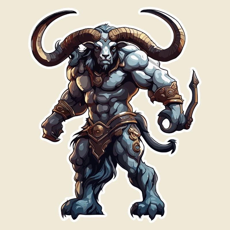 Minotauro / Mitologia greca / Creatura