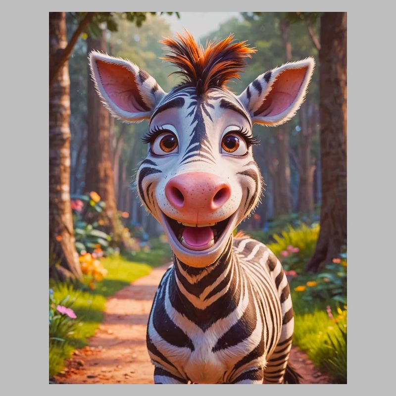 super cute african animals zebra