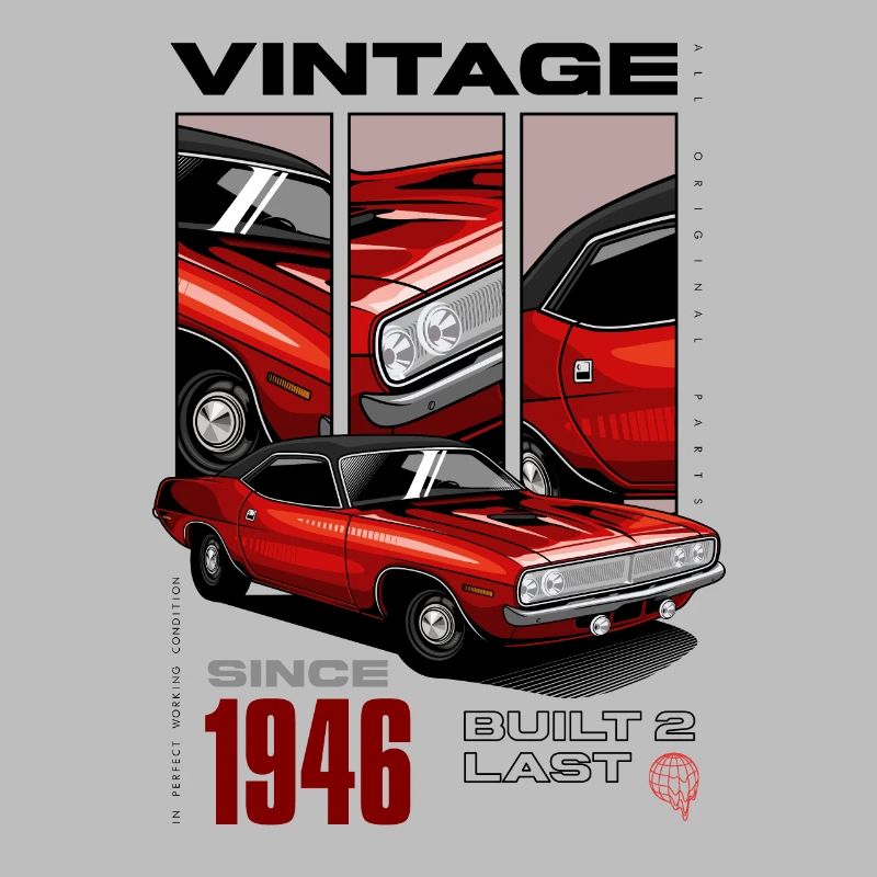 Ich bin nicht alt, ich bin ein Oldtimer, der 1946 geboren wurde