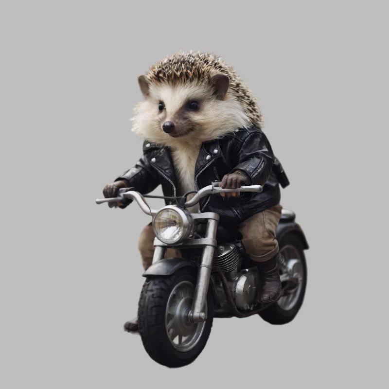Biker-Igel