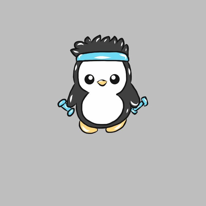 Pingouin de remise en forme