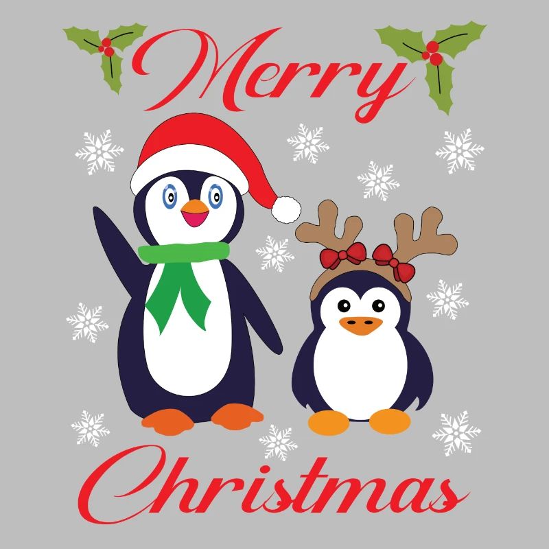 JOYEUX NOËL AVEC LES PINGOUINS DE NOËL