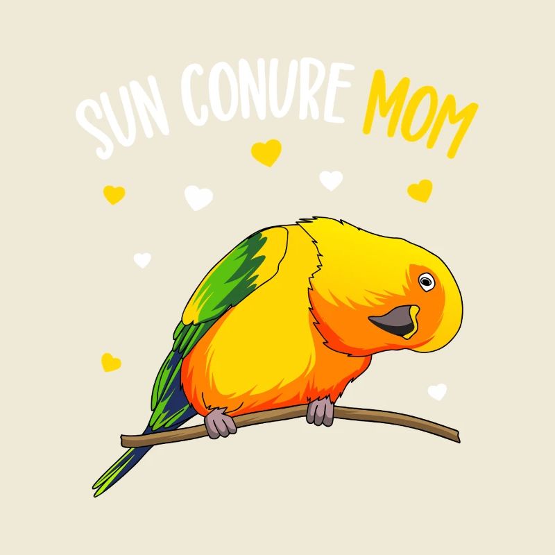 Sun Conure Mom