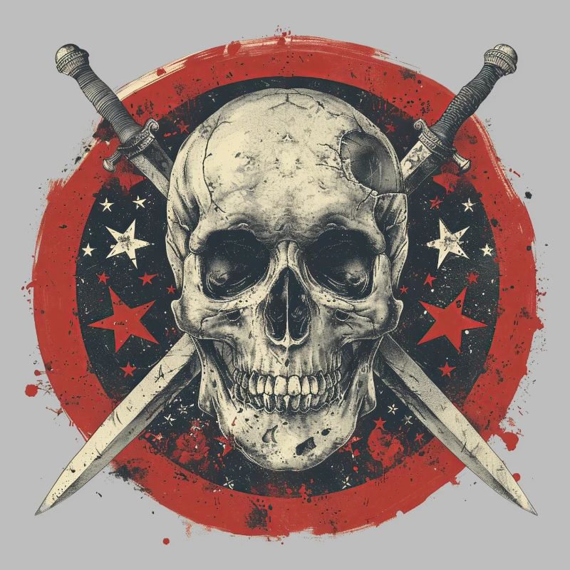 Crâne Épées Crâne