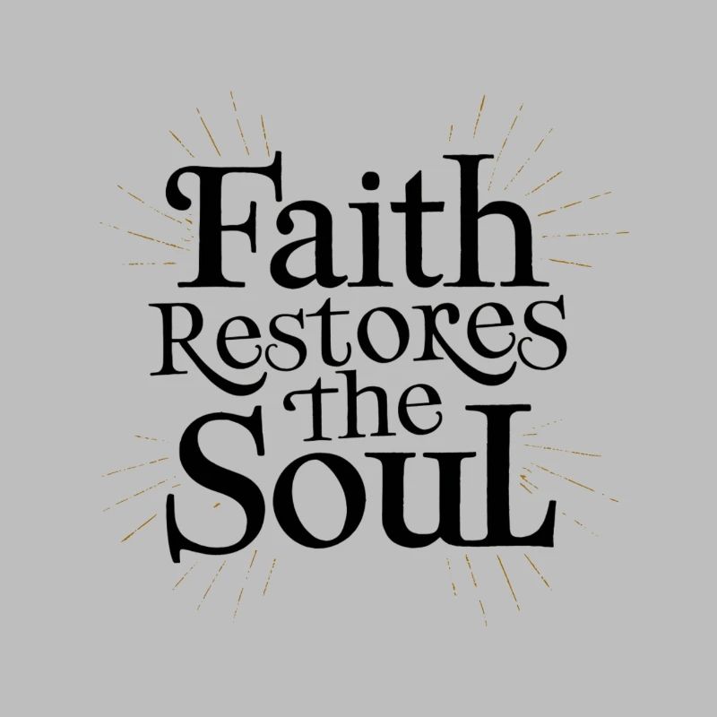 La fede ristora l'anima