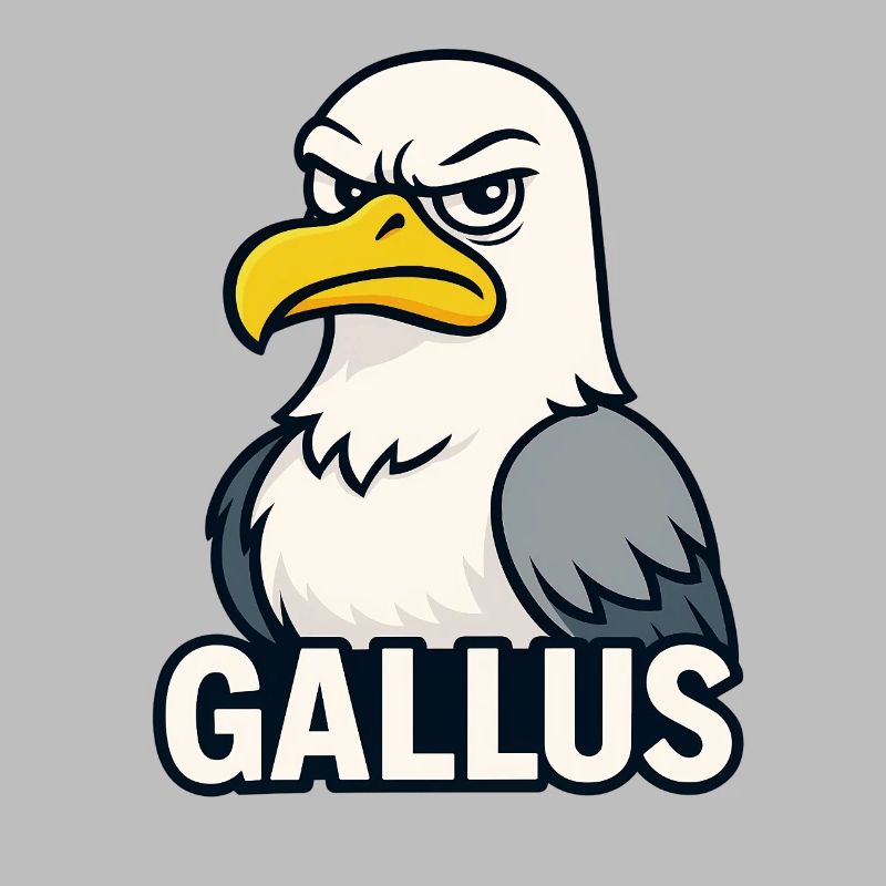 Bold Eagle Mascot Illustration