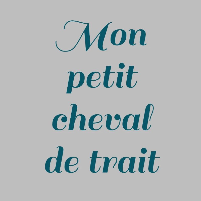 Mon cheval de trait