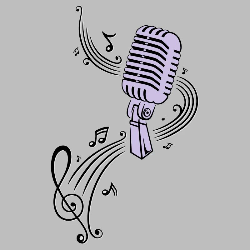 Mikrofon Musik Retro Mic