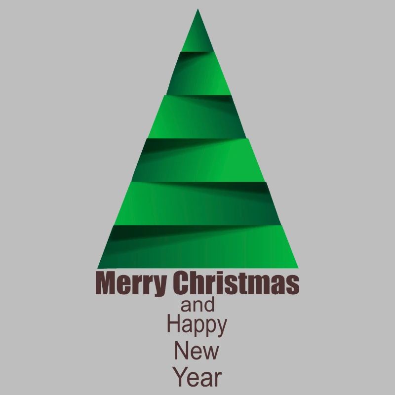 Moderner Weihnachtsbaum Modern Christmas Tree