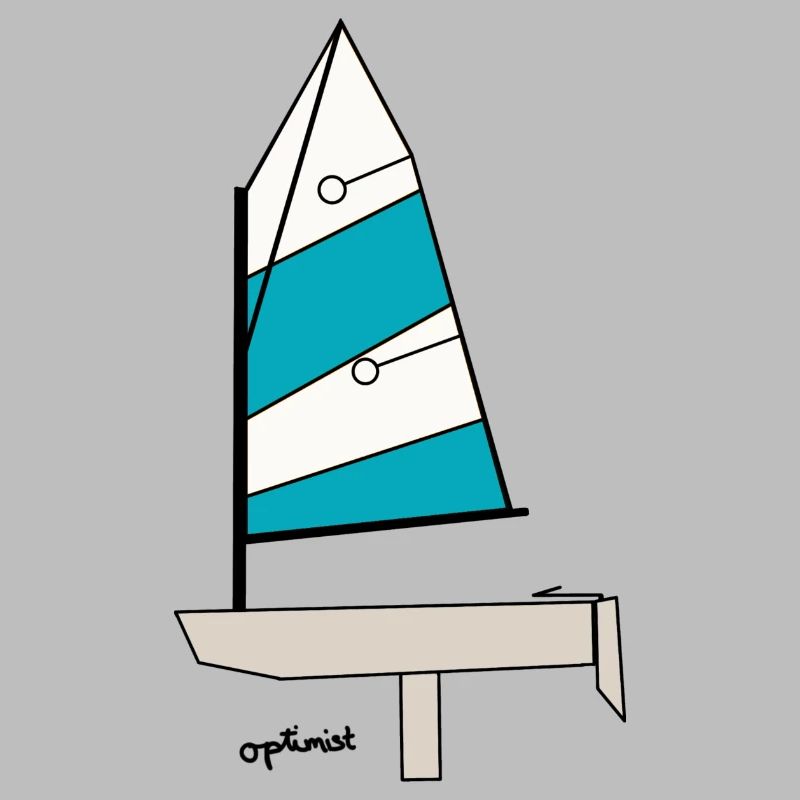 Optimist Segelboot Variante 3