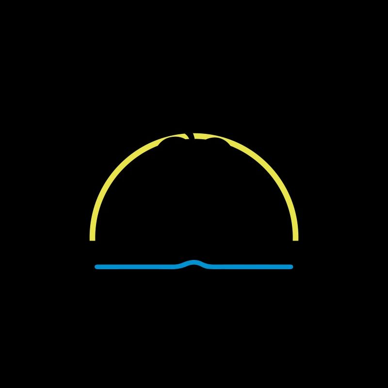 Palm trees symbol island summer