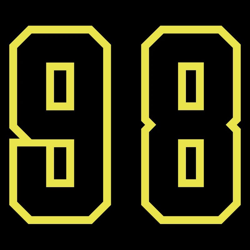 Justaucorps à 98 chiffres