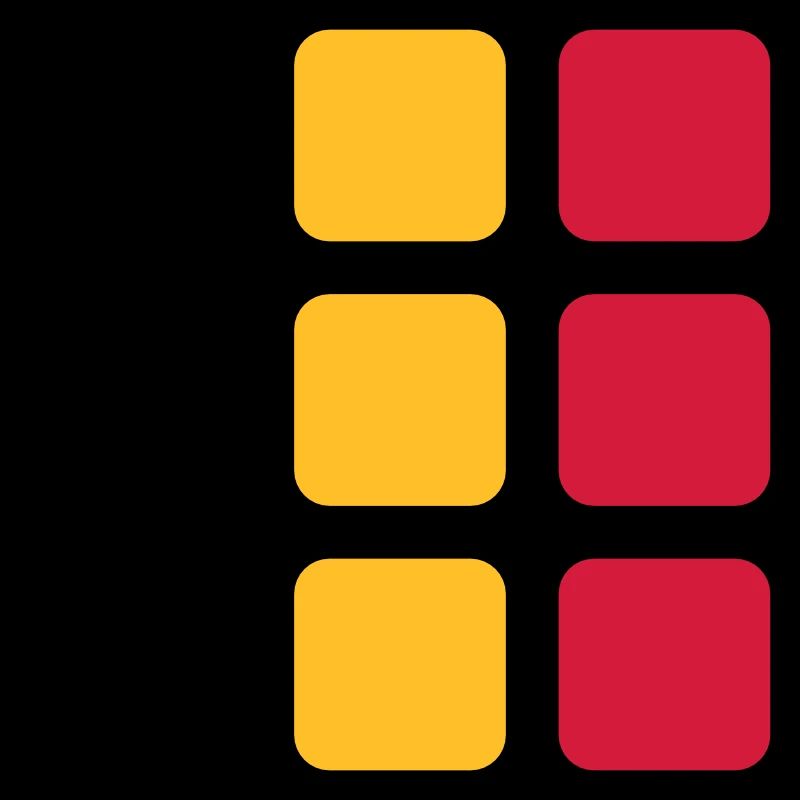 Bandera (Vertical) Cuadrados VECTOR