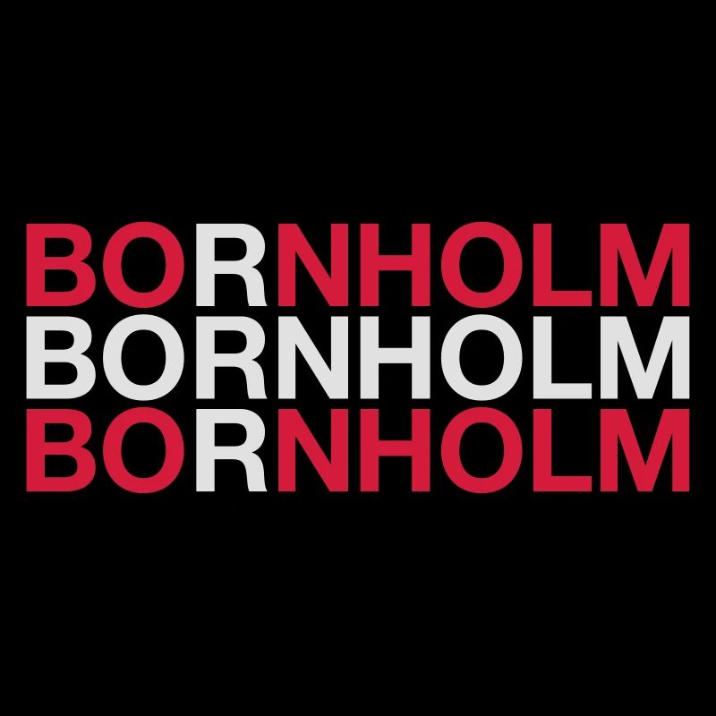 BORNHOLM Danemark Danemark Drapeau danois