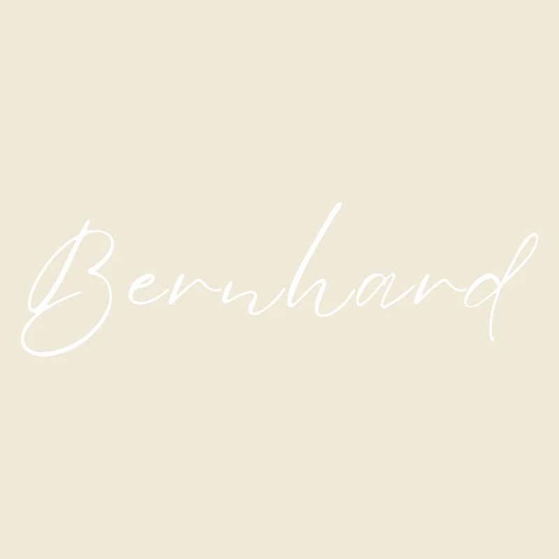 Bernhard Nom avec B Nom de garçon Garçon Naissance Bébé