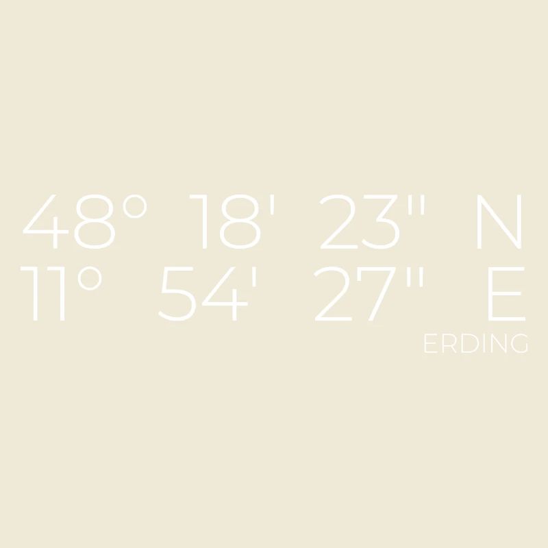 Coordinates Erding