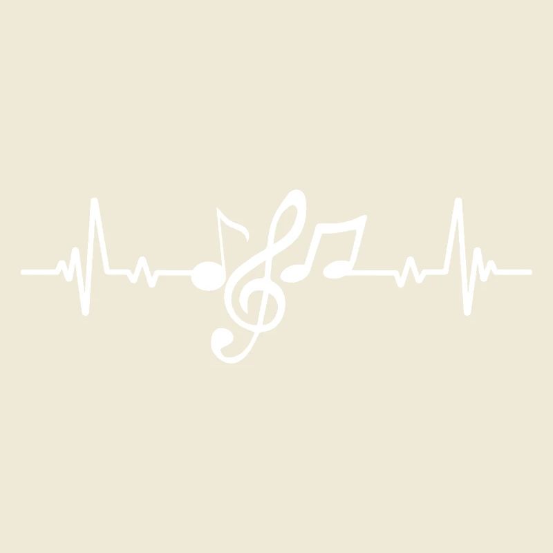 Musical Heartbeat Pattern Design