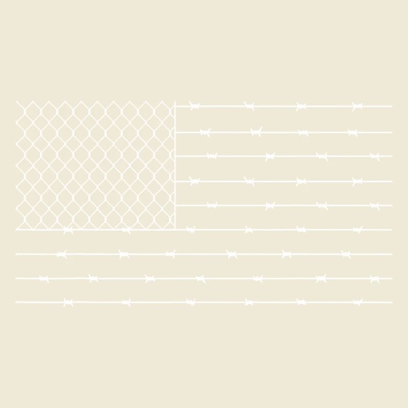 Minimalist Barbed Wire Pattern