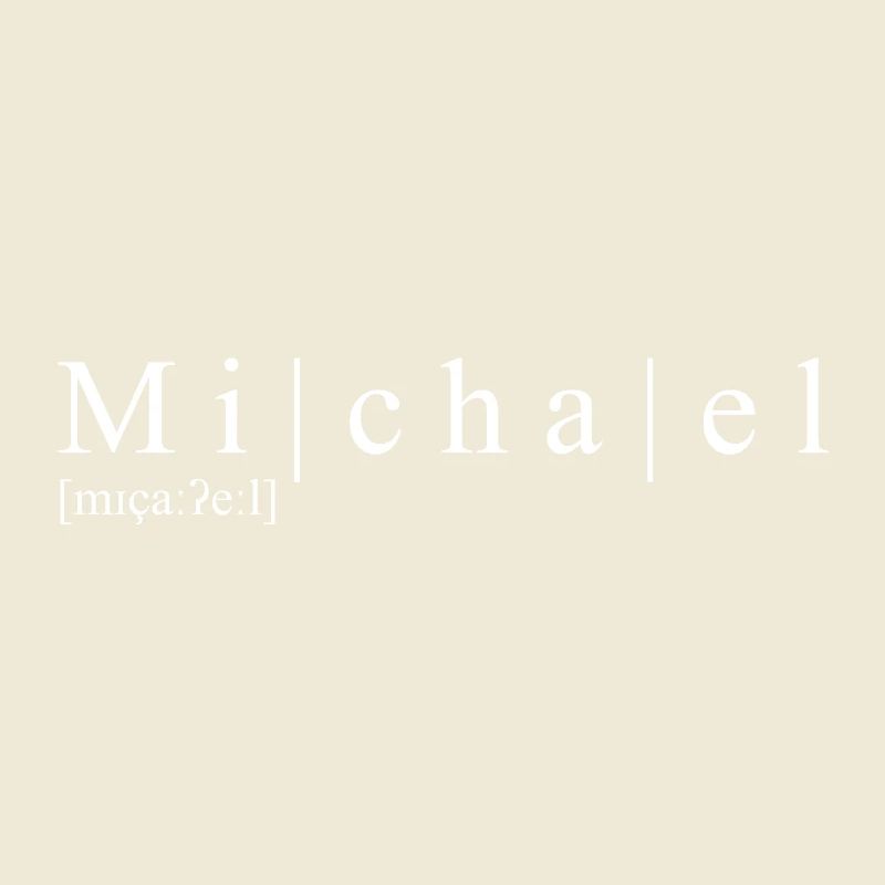Name Abstract Typographic Black