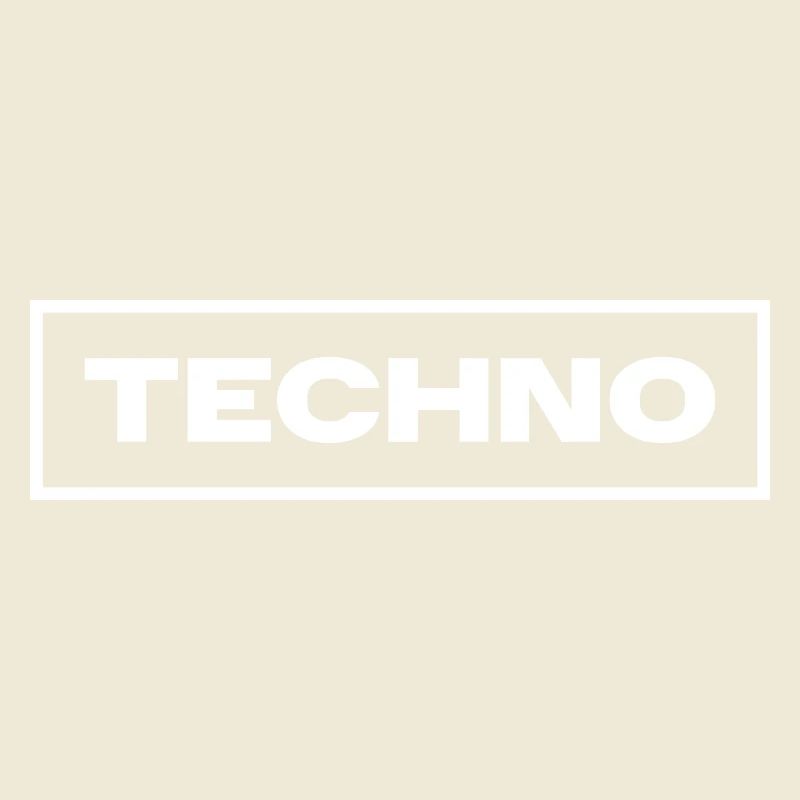 Techno-Musik-Logo-Design