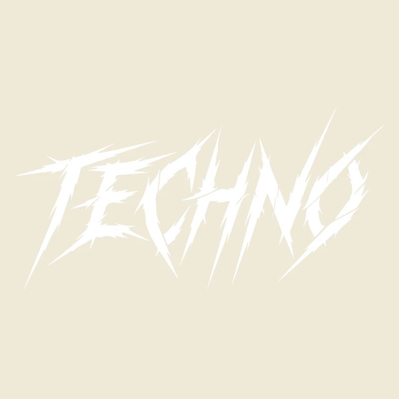 Sharp Techno Typeface