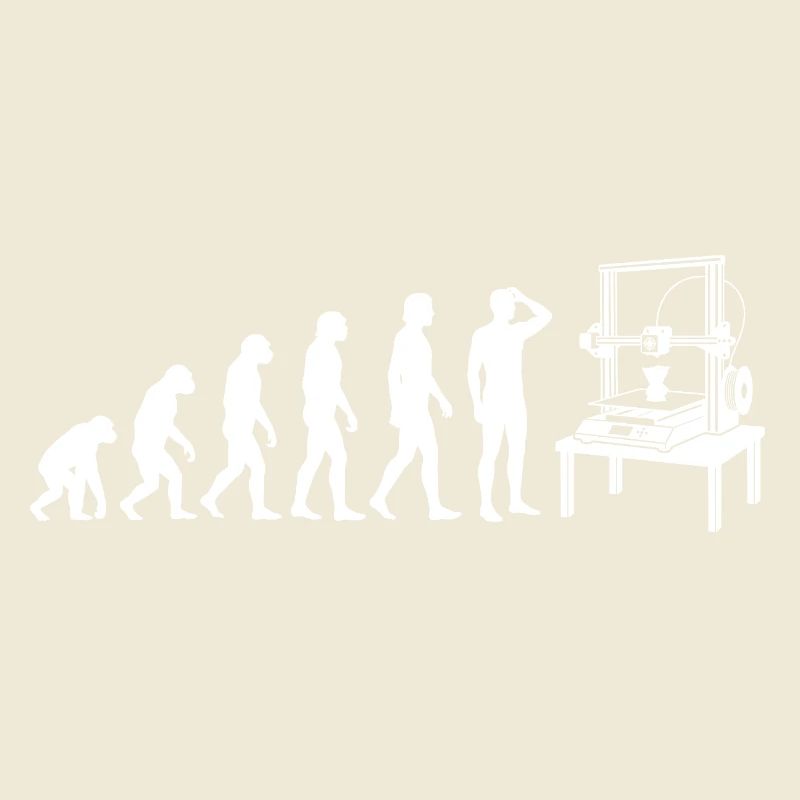 Évolution de l’impression 3D – Du singe au créateur