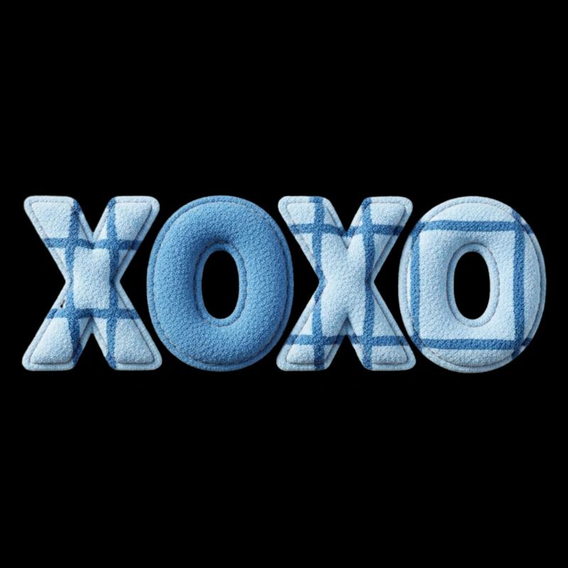 XOXO Patchwork Look mit Stoff Optik