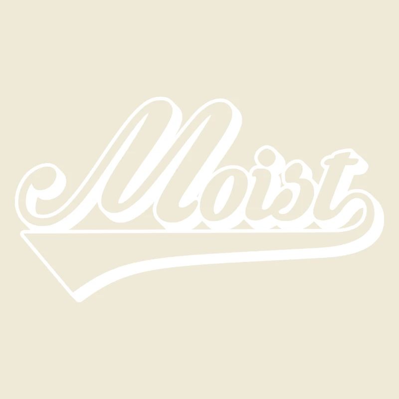 Mobiz Retro Script Logo
