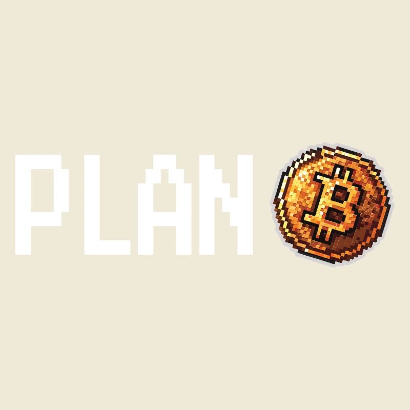Plan Bitcoin Retro Pixel