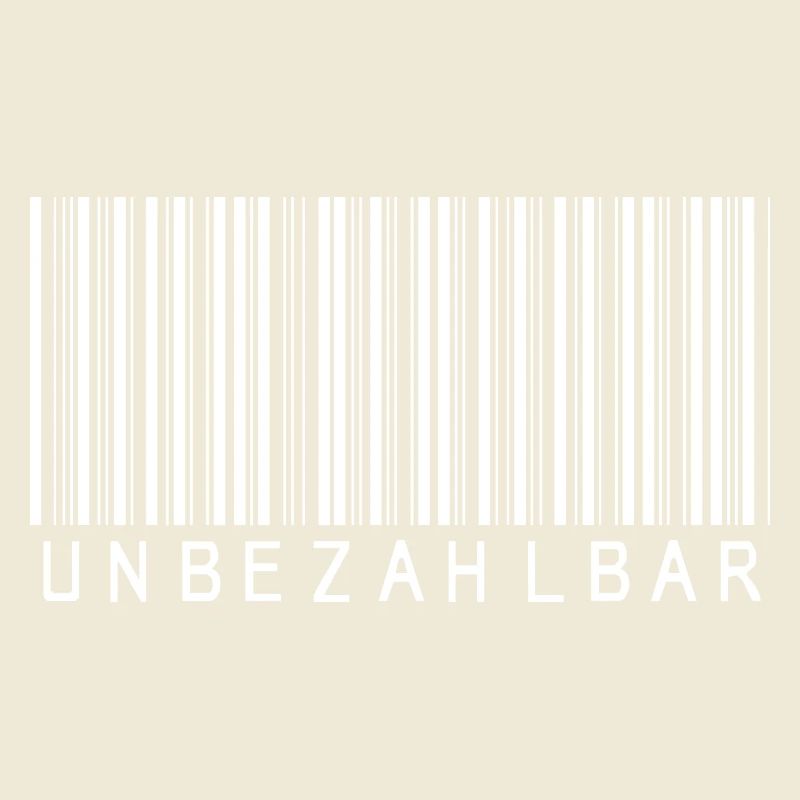 Code-barres PRICELESS blanc