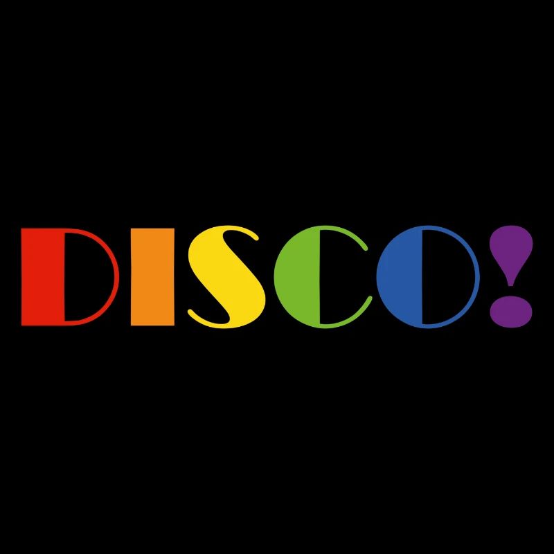Testo arcobaleno DISCO