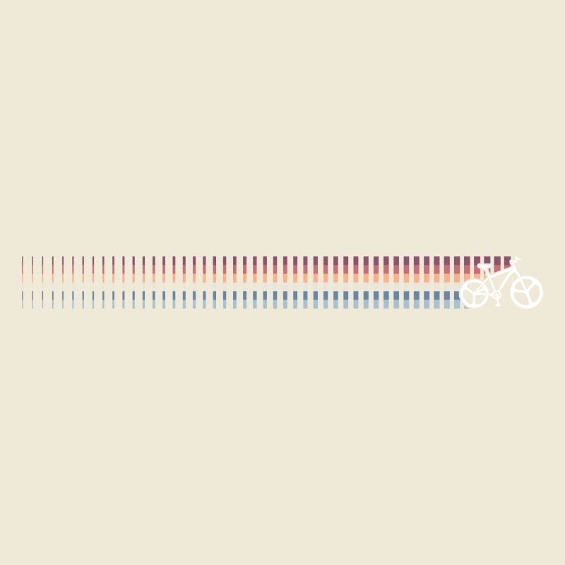 Dégradé code-barres Sunset