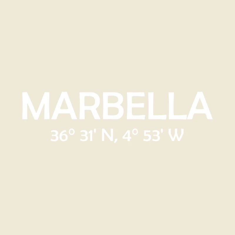 Marbella Coordinates España Spain Spainen