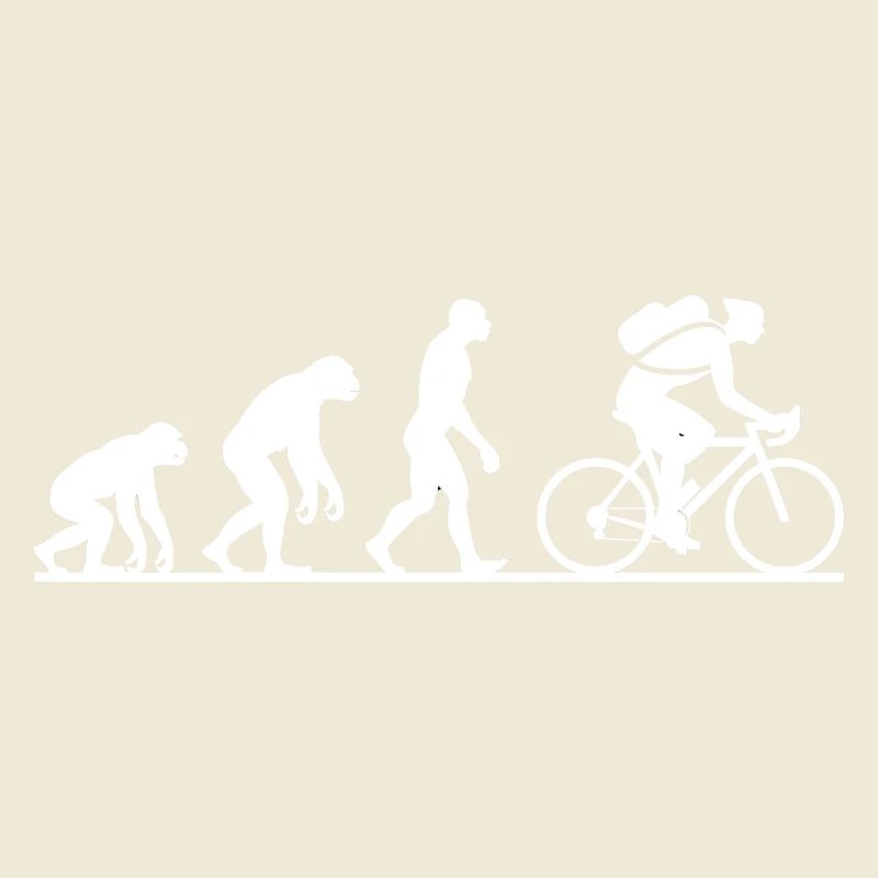 Vélo Evolution Cycliste Vélo Biker Cyclisme