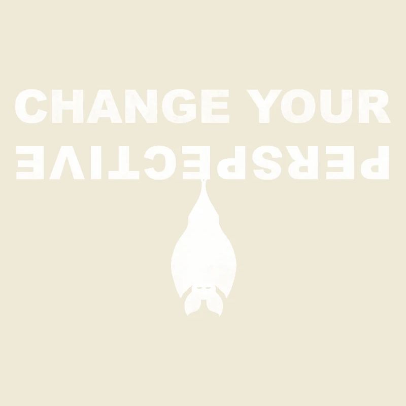 Change Your Perspective Bat Bat Mouse | White