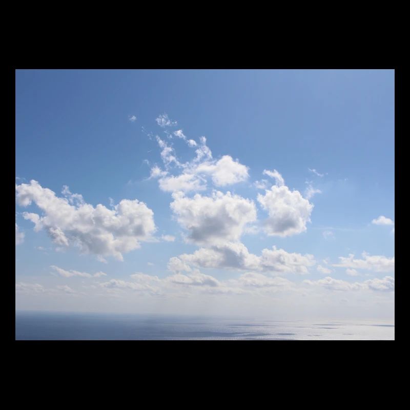 Awesome Blue Sky Clouds Pattern - Summer Vacation